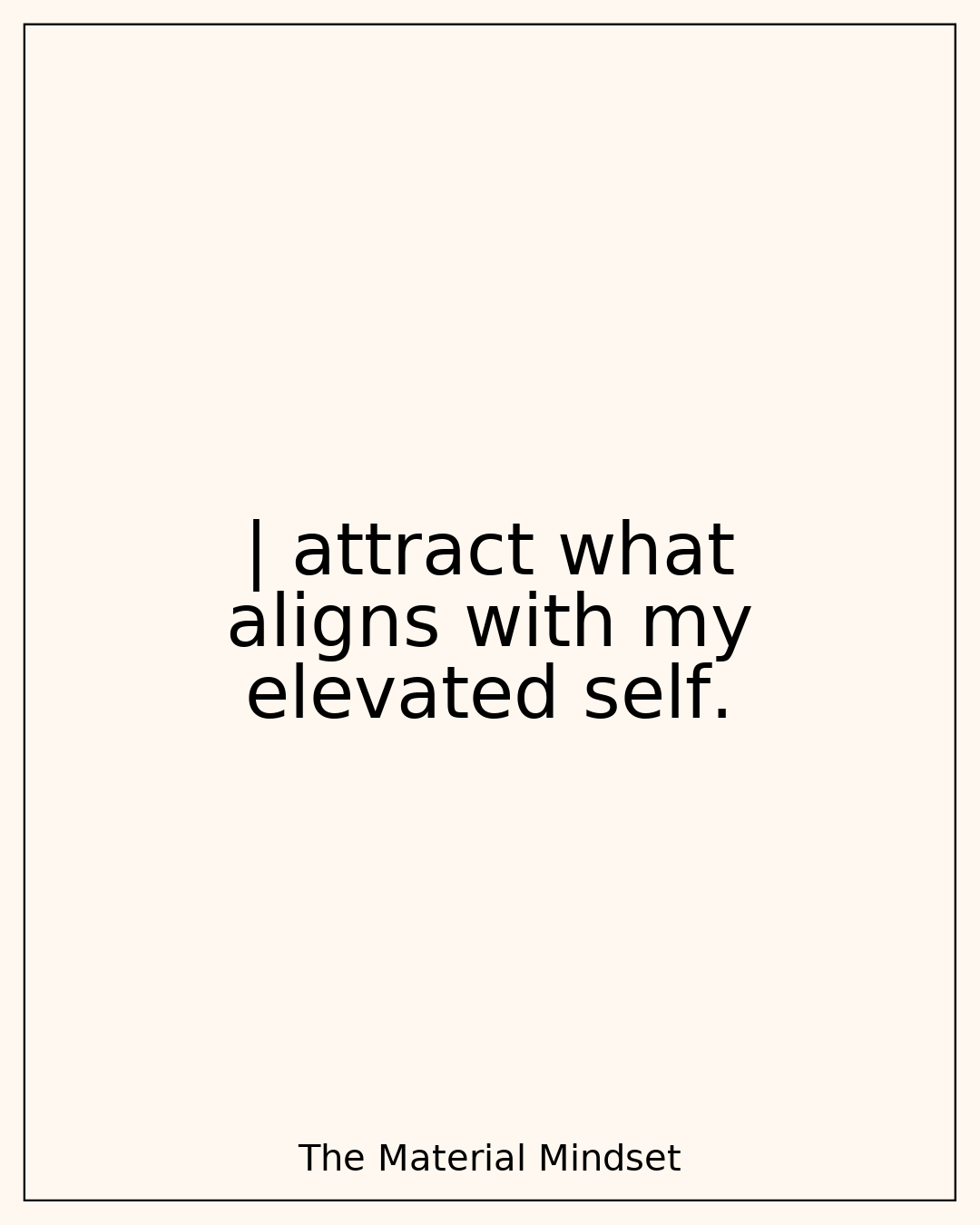 The Material Mindset Affirmation Deck (Digital Download)