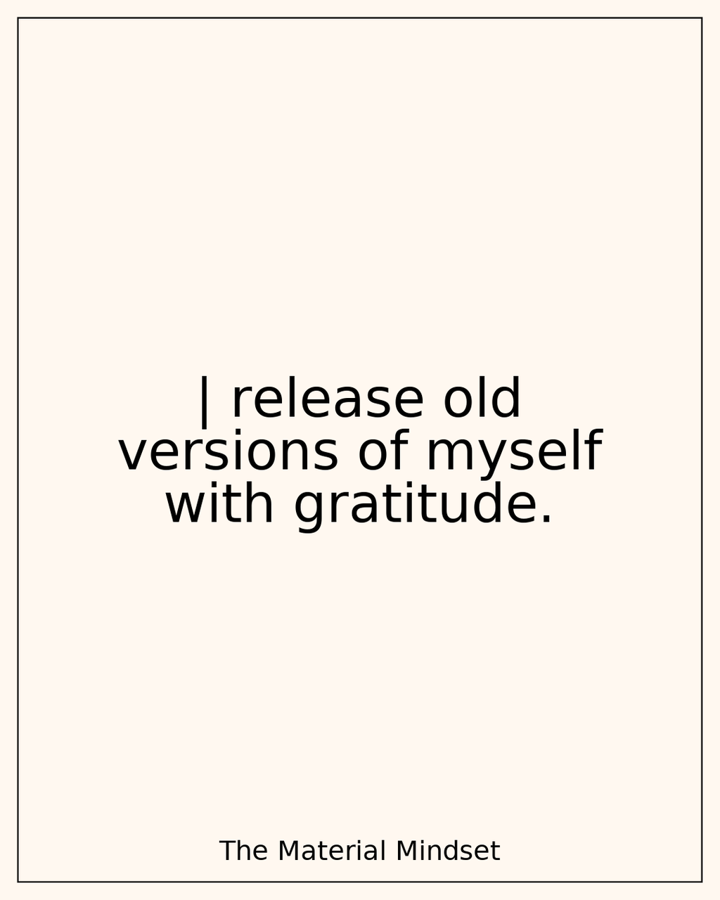 The Material Mindset Affirmation Deck (Digital Download)